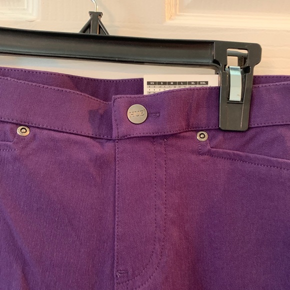 Purple jeggings - Picture 2 of 3